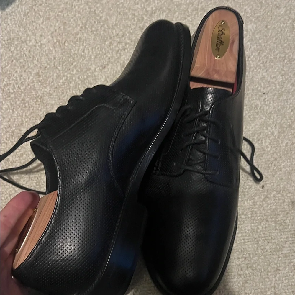 Grenson Black Perforated Derbys - Picture 8 of 8